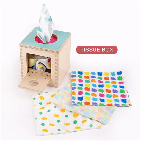 Mgaic tissue box baby toy